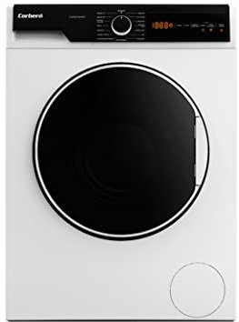 Corberó CLAV22714VPINV Lavadora G. Premium Carga Frontal, 7 Kgr, 1400 Rpm, Inverter, Touch Control, Blanco, 15 P., Vapor, Inicio Diferido, Antialérgico, ECOlógic, Puerta XXL, E. Energética B