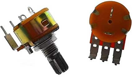 1pcs Single Potentiometer WH148 15 mm mit Schalter -Kompatiblerverstärker Audio,10K Ohm