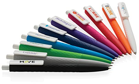 LIBERGRAFIC 50 Boligrafos personalizados bonitos boli para personalizar con tu nombre o frase boligrafo personalizable (Verde)