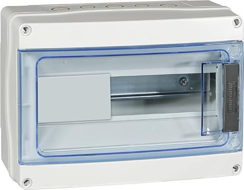 EUR'OHM Coffret modulaire étanche IP65 - IK07 avec opercules pré-découpées 12 modules - Matériel électrique