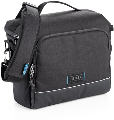 Tenba Skyline v2 637-786 - Bolsa de Hombro para cámaras réflex Digitales y sin Espejo, Color Negro