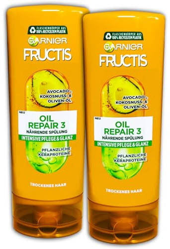 2 er Pack FRUCTIS Conditioner Oil Repair 2 x 250 ml