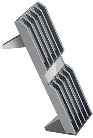FANSHINUO Support de montage vertical pour GPU avec RVB et support en aluminium pour cartes graphiques Support de carte graphique