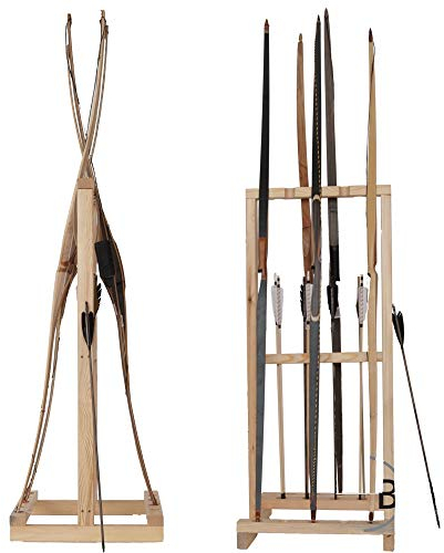 BSW Bogenständer für 9 Bögen und Pfeile