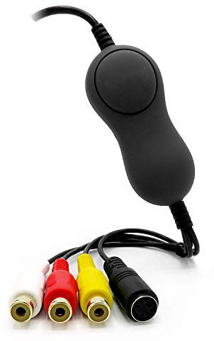 TechSide Convertitore VHS Analogico Digitale Nuova Versione Mac/PC 2024 contatti dorati Compatibile Monterey Big Sur Catalina + Windows 11 USB 2.0 Video Grabber Capture Converti le Vecchie VHS