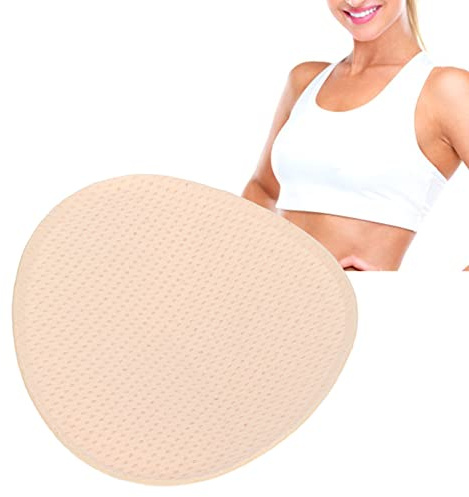 Insertos De Almohadillas Para Sujetador, Prótesis De Mastectomía Triangular De Seno Simétrico Artificial Almohadillas Para Sujetador Cóncavas Inserciones De Sujetador Push Up Para Prótesis(L)