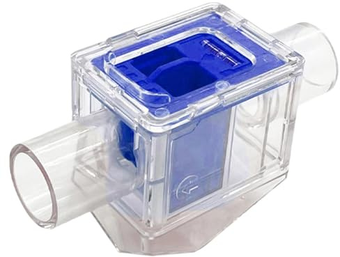 HuadaXtai Vanne de Vidange pour Systèmes de Climatisation, Anti-refoulement, Protection Contre Les Odeurs pour Unités Gainables, Bleu