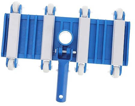 GANAZONO Cabezal de Instalar Abs de 14 de Pulgadas en Succión Piscina Fácil | Cuerpo Cómoda Limpieza Ruedas Antideslizantes Flexible Ancho para Piscina Interior y Exterior
