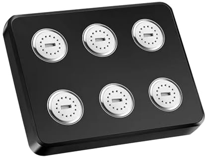 Pommeau de douche rectangulaire en matériaux ABS robustes pour un nettoyage confortable et facile dans divers environnements, utilisation quotidienne. Pomme de douche à effet pluie