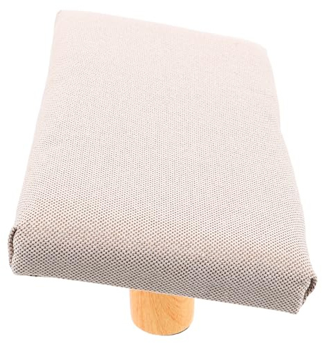 TOYANDONA Sedia Sgabello da Meditazione Portatile Panca in Legno con Sedile Sgabello Beige per Yoga e Preghiera Stabile e Versatile per Varie Attività