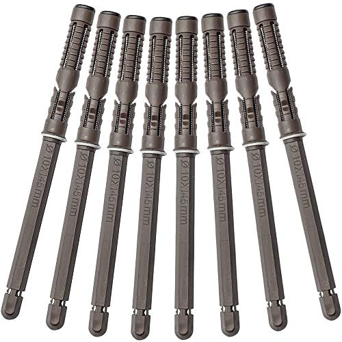8 Piezas Oculto Soportes de Estantería Montados, Estante Invisible de Servicio Pesado Para Fijaciones Herrajes, Decoración de Paredes,DIY (10x145mm)