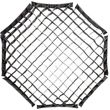 Octagon Softbox Honeycomb Grid Mesh 90/65/55cm compatible with Triopo Oubao Neewer Octabox (90cm/35.4)