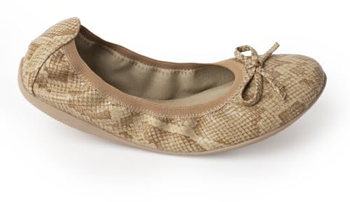 CHATTAWAK Femme 15ELLACCAMEL39 Ballerine Croco Camel 39
