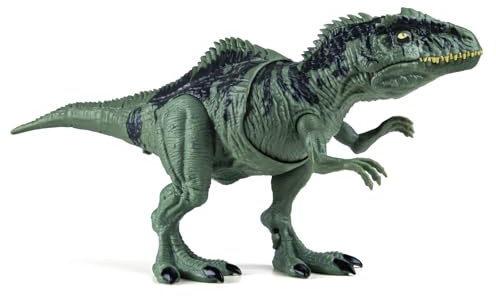 Giganotosaurus Dinosaur Toys for Kids 3-5 & 5-7, Dinosaur Action Figure Toys with Attack Feature, Sound, Roar & Light, Birthday for Boys & Girls