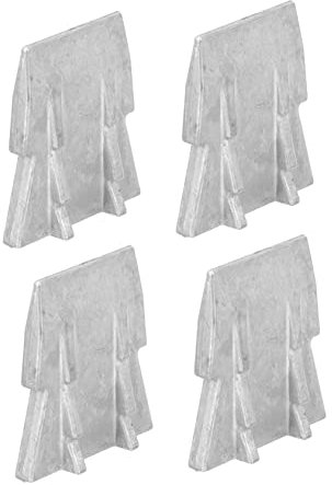 Veemoon Cunei Di Metallo Resistenti Per Martello, Accessori Di Fissaggio Per Manici, Set Da 4 Pezzi Per Installazione Utensili Da Esterno e Uso Domestico