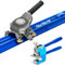 Tagliapiastrelle manuale professionale per piastrelle di grande formato e gres porcellanato, design a doppio binario con ruote in carburo e piedini antiscivolo per taglio di precisione