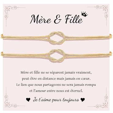 MANVEN Cadeau Mère Fille Fête des Mères Maman Femme Anniversaire Noël | Rentrée Scolaire Retour à l'école