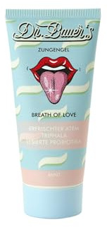 Dr. Bauer’s Zungengel Breath of Love – Frischer Atem & sanfte Zungenpflege, antibakteriell & vegan, 50ml | Frischer Atem & sanfte Zungenpflege
