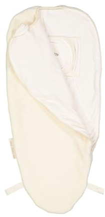 PUCKABABY - Baby-Pucksack 0-3 Monate | 44-62 cm - Piep - Luxus Winter-Pucktuch - 2.5 TOG - Baumwolle und Teddy Stoff - Pure Teddy