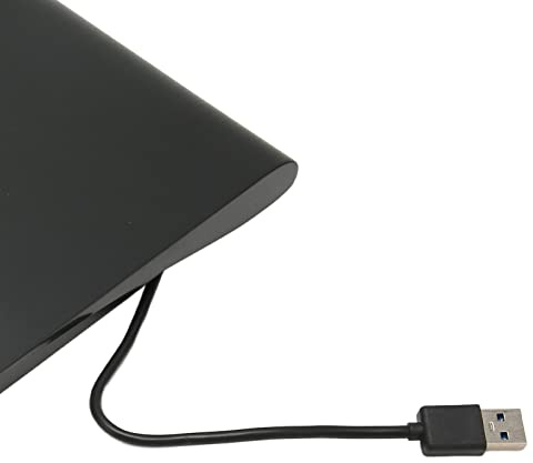 Zunate Lecteur de DVD Externe USB3.0, Graveur de Lecteur de DVD Portable USB C Externe Ultra Fin pour Ordinateurs de Bureau PC CD DVD + ‑RW Lecteur de Disque