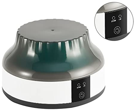 Dampf-weg-Gel-Lack-Entferner, Tragbarer Gel-Nagellack-Entferner, Profession Elle Dampf-Nagellack-Entferner-Maschine Zur Entfernung von Gel-Polieren für Nagelkunst-Werkzeug (Schwarz)