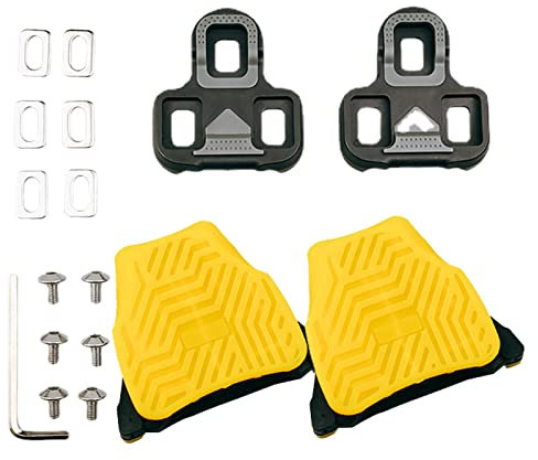 Teksome Spd Cleats,Road Cleats - Cycling Cleats, Delta Clips, SPD-SL Cleats For SPD-SL SM-SH10/SM-SH11/SM-SH12 Improve Pedaling Efficiency