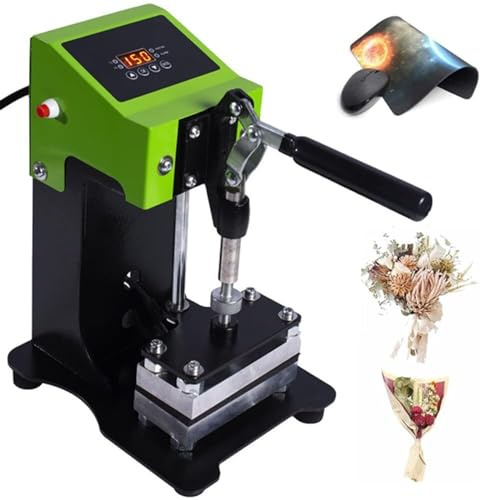 Manuale Rosin Presso Macchina di Calore,Macchina di Estrazione di Rosina di Riscaldamento a Rosina Mini, Macchina per trasferimento di Calore da 6 * 12 cm,pressa Rosina Piccola