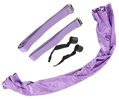 POENVFPO Aerial Strap, Beinstreckergurt Yoga Stretching Strap Yoga Swing Sling Backbend Trainingsg¨¹rtel f¨¹r Tanz Aerial Ballett (Purple)
