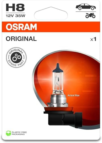 OSRAM H8 Glühlampe Fernscheinwerfer 35W Fernlicht Birne 64212-1BL