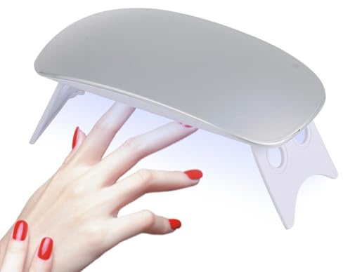 Asciugatore per unghie, luce UV per unghie - Lampada LED per la cura delle unghie,Lampade per unghie con ricarica USB per smalto gel, lampada polimerizzante professionale con sensore automatico, acces