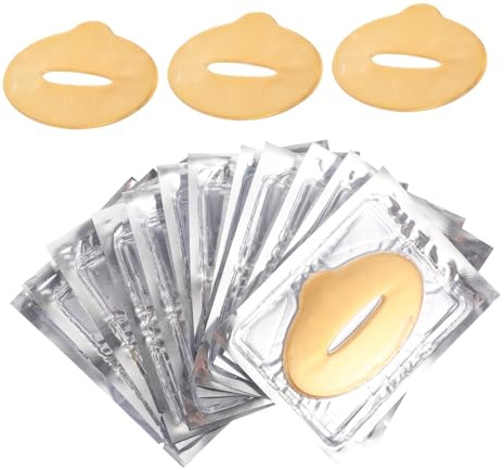 VALICLUD 25 Lippenpflege Gelpads mit Exfolierender und Feuchtigkeitsspendender Pflege Pflanzliche Fasern für Zuhause und Pflege Trockener Lippen bei Frauen