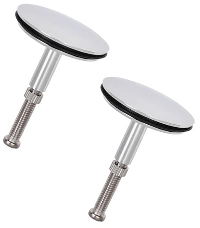 Tappo Per Vasca Da Bagno 43mm,2 Pezzi Tappo Di Ricambio Per Vasca,Tappo Lavandino Bagno In Ottone,Tappo Vasca Da Bagno Universale,Per Vasca Da Bagno, Cucina