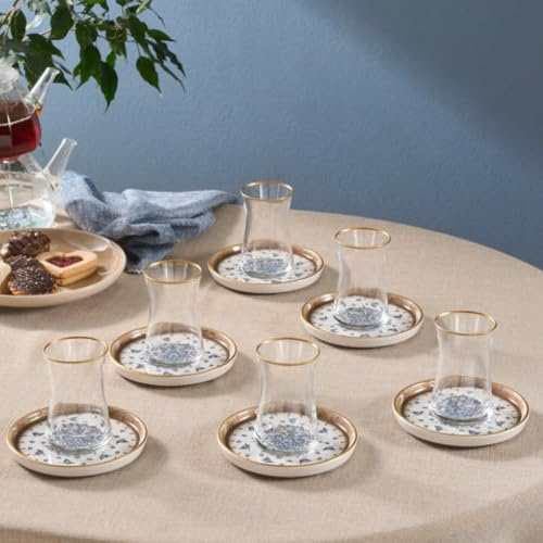 KARACA Elena 12-teiliges Tee-Set für 6 Personen