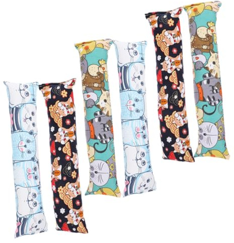 TOGEVAL 6pcs Catnip Pillow Toy for Cats Chew Toys Catnip Bite Resistant for Kitten Indoor Play