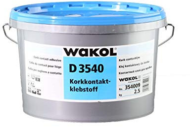 Wakol D3540 Kork Bodenfliesen Wandkleber Kontaktkleber 2,5 kg