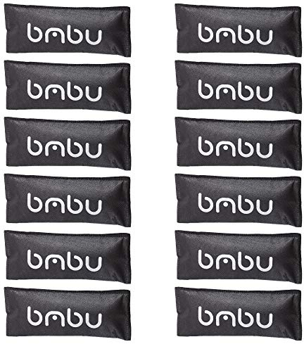 bmbu Charcoal Shoe Deodorizers - Activated Natural Bamboo Air Purifying Bag Insert for Sneakers Oder Eliminator Mini Bags -Absorber/Freshener for Gym Bag,Drawer,Closet,Car,Home, Cat Litter
