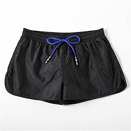 Push Up Pad Hommes Shorts De Bain pour Hommes Maillots De Bain Maillots De Bain Plage Pantalons Courts Séchage Rapide Maillot De Bain Homme Surf Élastique,Noir,L,Constructive23