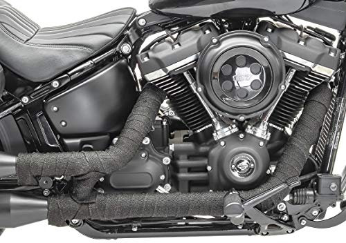 Hitzeschutzband Auspuffband Motorrad Craftride schwarz DK1467