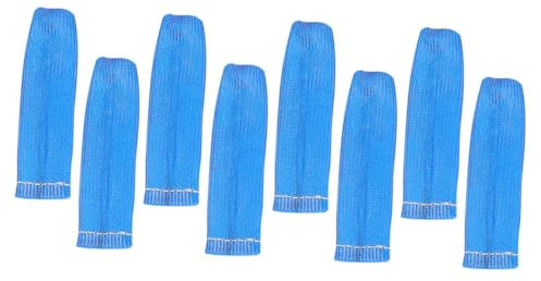 Mikinona 8st Temperaturbeständiges Rohr Kabelschuhe Stecken Glasfaserrohr Isolierendes Drahtrohr Zubehör Für Zündkerzen Fall Für Zündkerzenkabel Abdeckungen Für Zündkerzenkabel Blue