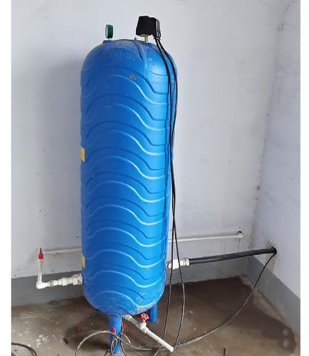 Wasserspeicher unter Druck Automatischer Drucktank mit Armaturen, Hochdrucktank für Bewässerung/Hauswasser, 60 100 200 300 L Hauswasserspeicher für alle Jahreszeiten(26.4Gal/100L (15.7 x 35.4inch))