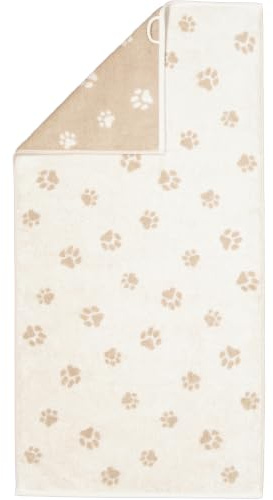 Cawö Handtücher WE Love Dogs Paws 6247 Natur-Beige - 33