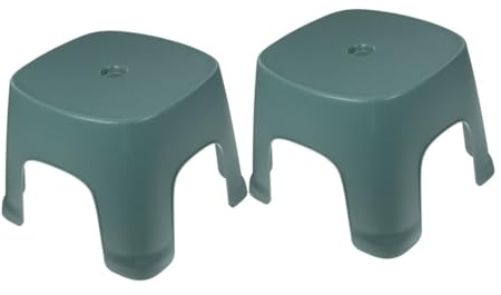 HEALLILY 2pièces Tabouret Pour Toilette Plastique Repose Et Adultes Stable Et Facile à Nettoyer Pour Salle De Bain Ou Autres