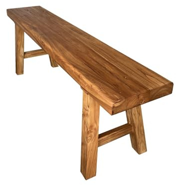 Tavolo da pranzo rustico in legno – Design robusto per una piacevole esperienza di pranzo al coperto, ideale per riunioni di famiglia e decorazioni per la casa, perfetto per spazi moderni e