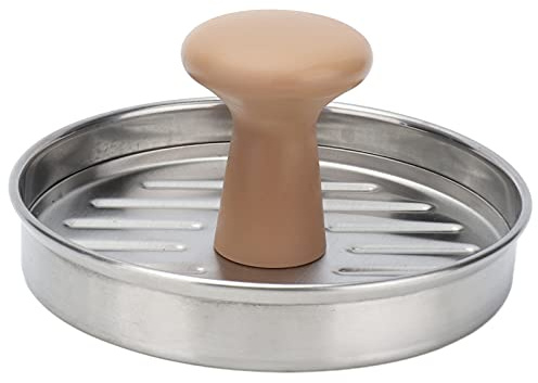 Lylithuif Presse-Viande à Hamburger en Acier Inoxydable, Moule à galettes de Hamburger, Outil de Cuisine antiadhésif avec poignée Ergonomique pour la Maison, Les Restaurants, la