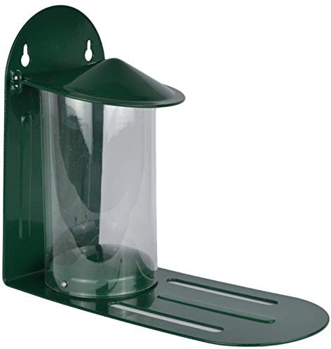 Supa Eichhörnchen-Futterstation aus Metall, kleine Terrasse bietet eine Plattform für Eichhörnchen zum Füttern, leicht zu reinigen und leicht zu befüllen