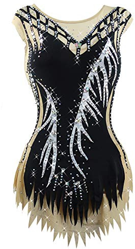 LIUHUO Rhythmic Gymnastic Clubs Leotards Teens Women Tank Leotards Team Sports Gymnastics Wear