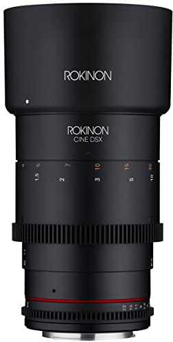 Rokinon 135 mm T2.2 Cine DSX Objektiv für Canon EF | Das DSX-Kinoobjektiv bietet eine reibungslose Fokussteuerung und konsistente Farbe für professionelle Videoproduktion.