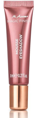 M. Asam MAGIC FINISH Mousse Eyeshadow Love Note (8 ml) – Langanhaltender Metallic Lidschatten mit Glitzer-Effekt, Vegan, Make-up für Ausdrucksstarke Augen