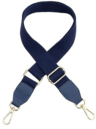 Taschengurt Verstellbar Schulterriemen für Taschen, Taschen Schulterriemen, 3.8CM Breiter Schultergurt Damen Schulterriemen (Blau)