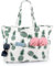 Strandtasche XXL Familie Große Beach Bag Badetasche mit Reißverschluss Shopper Damen, Leicht Faltbare Grosse Schwimmbadtasche, Urlaub Must Have Einkaufstaschen für Reisen Einkaufen Picknick Alltag